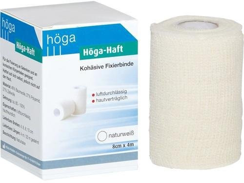 Höga Haft Binde 8 cm x 4 m, 1 St