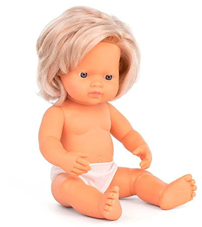 Miniland Babypuppe europäisches Mädchen 38cm-31052