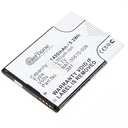 cellePhone Akku Li-Ion kompatibel mit PolarCell BlackBerry Bold 9790 9900 / Curve 9380 / Torch 9850 9860 / Strom 3 (Ersatz für JM-1)