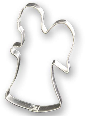 LARES Ausstecher/Ausstechform Engel - für Kekse, Plätzchen, Lebkuchen & Co - Größe: 12cm, Höhe: 1,7cm - Made in Germany