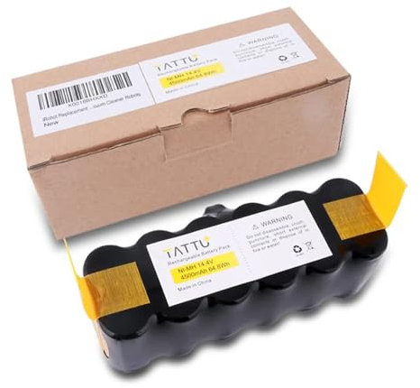 TATTU Batteria di ricambio per iRobot Roomba R3 500 600 700 800 900 530 530 535 510 540 5560 562 570 580 620 630 650 666660 0 760 770 780 770 con Parti di Ricambio
