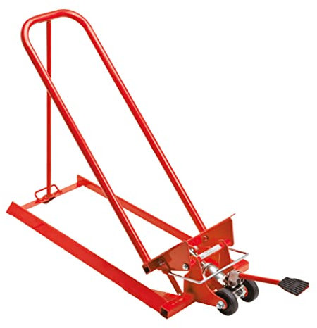Oregon Clip Lift, Sollevatore/Martinetto Idraulico Pieghevole per la Manutenzione di Trattorini Tosaerba da Giardino, con Design Roll - On - Roll - Off e Cinghia di Sicurezza, Solleva fino a 300 kg