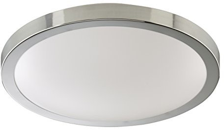 Briloner Leuchten LED-Deckenleuchte 5 W mit Dekoring chrom und weißem Reflektor 3082-018