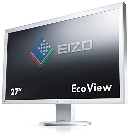 Eizo EV2736WFS3-GY 68,6 cm (27 Zoll) Monitor (DVI-D, USB 2.0, DisplayPort, 6ms Reaktionszeit) grau
