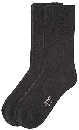 Camano CA-SOFT Bio Cotton Socken 8er Pack, Größe:43-46;Farbe:Anthracite (08)