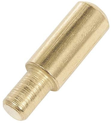 Trend Messingbeschichteter Regalträger, Packung mit 12 Stück, 5mm Stift, Tragfähigkeit von 100kg, kompatibel mit Routing Workshop Jigs, SS/B5/12