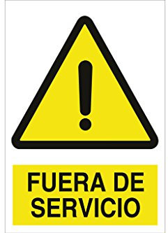 Cofan A63PL148105 - Señal de seguridad Fuera De Servicio