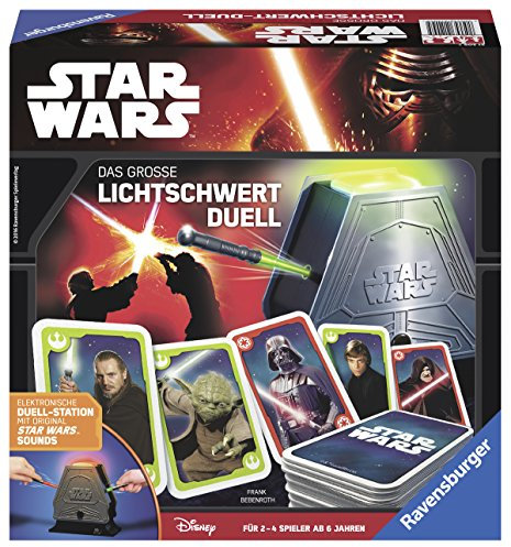 Ravensburger Spiele 21209 - Star Wars: das große Lichtschwert Duell, Aktions- und Geschicklichkeitsspiel