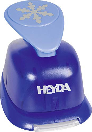 Heyda 203687513 Heyda 203687513 Motivstanzer, groß Motivgröße: ca. 2,5 cm, Motiv: Schneeflocke