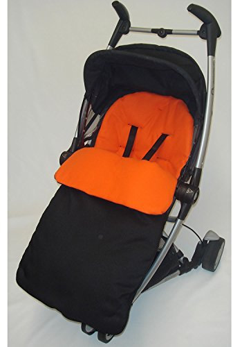 Fußsack/COSY TOES kompatibel mit Quinny Zapp orange