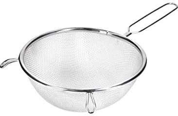 KitchenCraft - Grande Passoire Traditionnelle en Acier Inoxydable, 18 cm