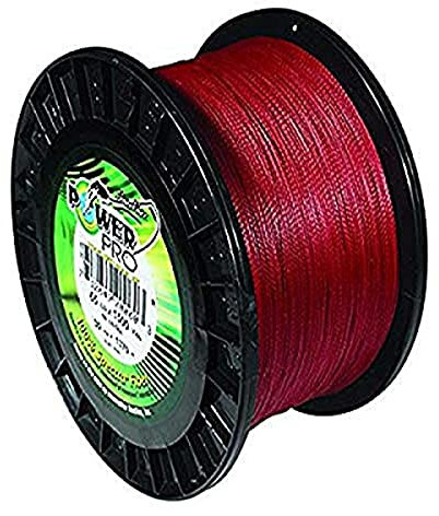 POWER PRO Unisex – Erwachsene 21100200100V POWERPRO 9,1 kg X 91,4 m V, Rot, Zinnoberrot, Einheitsgröße