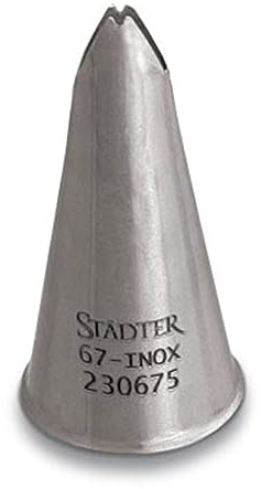 Staedtler Spritztülle, Edelstahl, silber, 5 mm