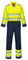 Portwest BIZ7 Hi-Vis Anti-Static Bizflame Pro Coverall Yellow/Navy, Medium