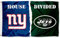 WinCraft NY Giants und New York Jets House geteilte Flagge
