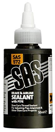 Genuine 1x S.A.S Brake & Air Line Sealant With Ptfe DIY Workshop Tool - Part ...