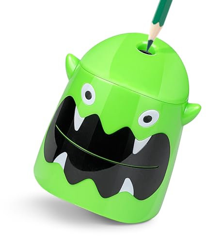 Eagle Cartoon Electric Pencil Sharpener, Battery Operated (Monster)