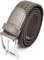 Glamexx24 Unisex Elastischer Stoffgürtel Geflochtener Stretchgürtel Dehnbarer Gürtel für Damen und Herren, Khaki, 110cm