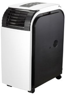 heller HPC09AMB Mobile Klimaanlage Schwarz, Weiß