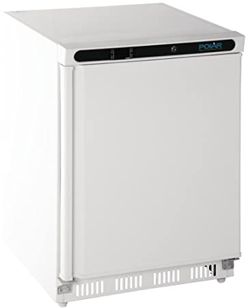 Polar sotto il congelatore commerciale bianco 140L esposizione del LED catering