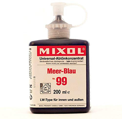 Mixol Universal Tints, Ocean Blue, #99, 200ml