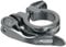 XLC Unisex – Erwachsene Sattelstützklemmring Sattelstütz-Klemmring PC-L04, Grau, One Size