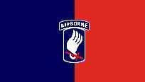 USA 173th Airborne Flagge Fahne Grösse 1,50x0,90m - FRIP –Versand®