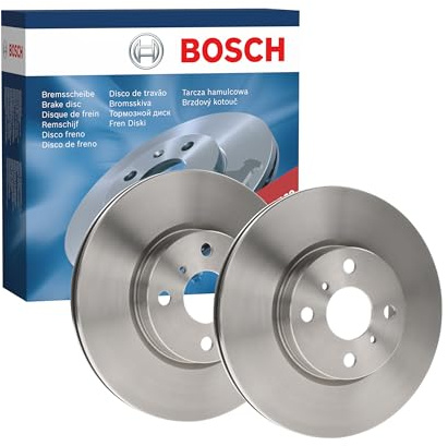 Bosch BD1262 Brake Disc Set - 275 mm Vented Discs - Front Axle - ECE-R90 Certified - Good Cooling, Reliable Braking, Corrosion Protection - 1 Set of 2 Discs