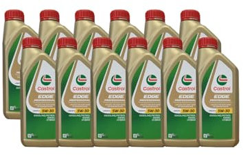 Castrol 58676-12 Edge Motoröl FST SAE 5W-30, 12 x 1 Liter