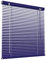 Victoria M. Aluminium Jalousie 90 x 130 cm, blau, Jalousie ohne Bohren, inkl. Klemmclips