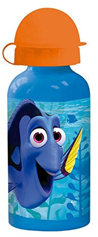 p:os 25323 Disney Pixar Findet Dorie Trinkflasche, Aluminium, ca. 400 ml