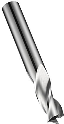 Dormer S9033.0 Shank End Mill, Cylindrical Shank, Bright Coat, HM, Head Diameter 3 mm, Shank Diameter 3 mm, Flute Length 12 mm, Full Length 38 mm