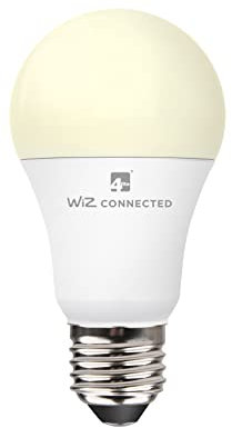 4lite Smart A60 E27 LED Bulb (8W) Dimmable 850Lm 2200-6500K Tuneable White, Wi-Fi/Bluetooth Controlled with Screw Fitting - 4l1/8005