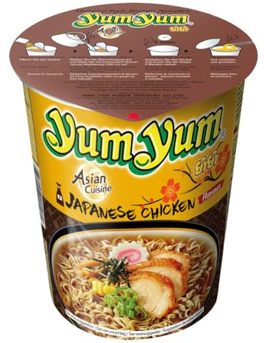 Cup Nudeln mit Currygeschmack - yumyum 70g