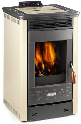 Olimpia Splendid Dafne Beige Libera installazione Pellet Nero stufa