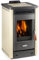 Olimpia Splendid Dafne Beige Libera installazione Pellet Nero stufa