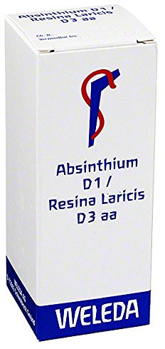 Absinthium D1 Resina Laricis D3 aa Dilution 50 ml