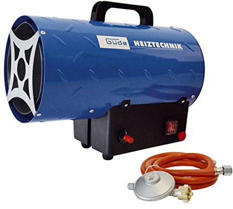 Güde Gasheizgebläse GGH 10 L | 10 kW Heizleistung | kompakter Gasheizer für den universellen Einsatz