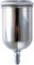 GSI Creos MR.HOBBY PS-290B 150cc Cup for Airbrush, Airbrush Accessories, Paint Cup for PS290 & PS275, Extra Large Container, 150ml Capacity, with Lid, Metal Colours, Stainless Steel, Brass