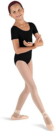 Balletttrikot kurzarm in Schwarz Gr. 4-6 (116)