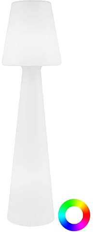 Datalight JLE7051027 Lampadaire Extérieur, Plastique, Blanc, 110 x 25 x 25 cm