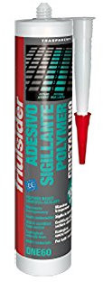 FRIULSIDER 290ML CRISTALLINO SIGILLANTE TRASPARENTE RESISTENTE VERNICIABILE IMPERMEABILE COLLA MONTAGGIO SUPERFICI BAGNATE METALLI VETRO LEGNO CEMENTO PIETRE CERTIFICATO INCOLLAGGI INDUSTRIA ALIMENTARE