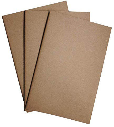 Wanderings A5 Gepunktetes Raster Travelers Notebook Einlage / A5 Journal Nachfüllung |14 cm x 21 cm | 3 Hefte, 240 Leere Seiten | Travelers Notebook Nachfüllungen Für Journale, Tagebücher, Planer