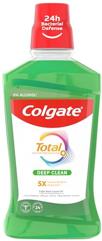 Colgate Total Spearmint Burst Mouthwash, 500 ml