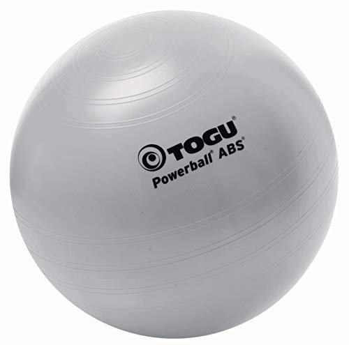 Togu Gymnastikball Powerball ABS (Berstsicher), silber, 45 cm