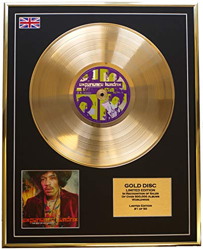 Jimi Henddrix/LTD. Hendrix CD, vergoldete Schallplatten