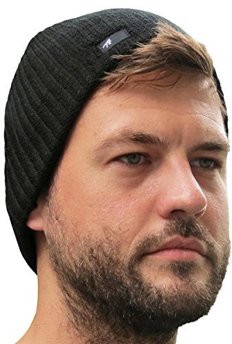 Grace Folly Beanie Strickmütze atmungsaktive Mütze Käppchen für Herren oder Frauen mit kostenlosem Schlüsselanhänger