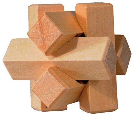 Fridolin 17455 - Holzpuzzle 3D-Knoten