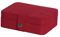 Mele & Co. Giana Alexandrowna Jewelry Box mit Fahrstuhl Out Tablett, holz, rot, S