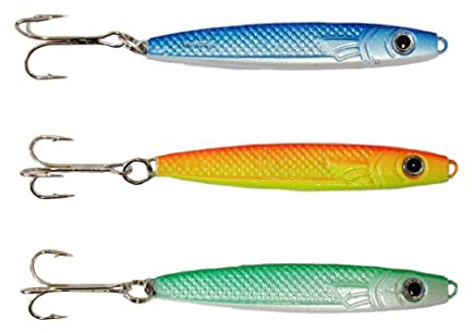 Abu Garcia Kystsilda Fishing Lures for Anglers – Ultra-Sharp Hooks, Durable for Freshwater & Saltwater Fishing, Topwater & Jigging Lure, Available from 18g - 60g